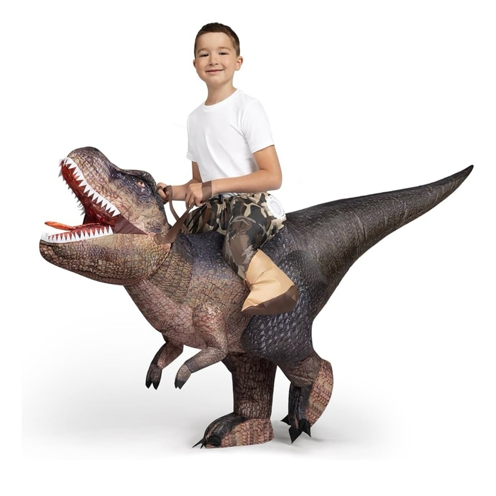 Kids Dinosaur Ride-On Costume